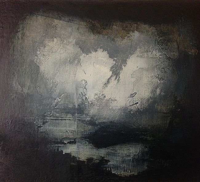 Nocturnal Landscape with Moonlight No2 by Ken Browne